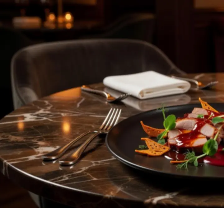 Fine dining fogások modern tálalásban Magyarországon