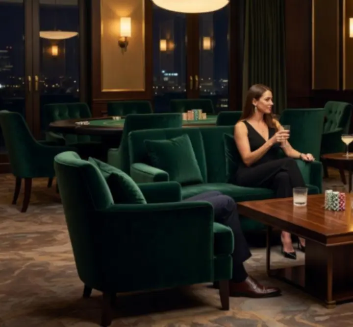 VIP lounge és privát rendezvényterem elegáns enteriőrrel